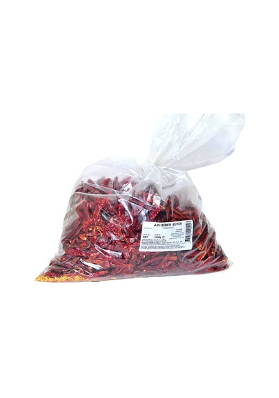 Çok Acı Biber Zehir Acı Bütün Biber 1000 Gr Paket