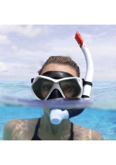 Mey İthalat Dominator Pro Snorkel Maske 24069 Mavi