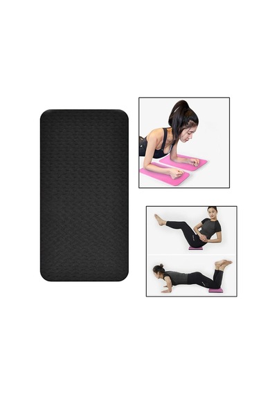 Yoga Diz Dirsek Destek Yastığı Kaymaz Mat 6 Mm Gri Genel