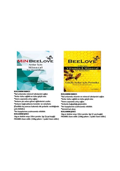 Beelove + Minbeelove 5'Er Paket