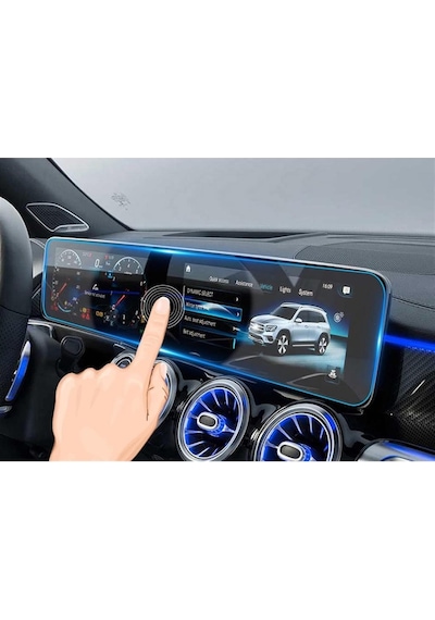 Mercedes G400 Ekran Koruyucu Multimedya Ve Djital Ekran
