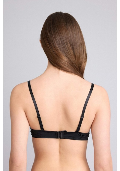 Defacto Kaplı Yarım Dolgulu Balenli Bra D0812ax26spbk81 Siyah-bk81