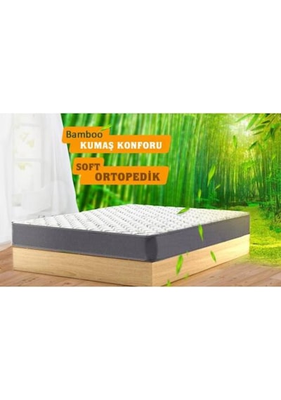 Uzunbebe 110X190 Ortopedik Yaylı Yatak Heyner Hybird Bamboo