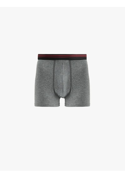 Koton Lastik Detaylı Pamuklu 3'lü Boxer Seti Antrasit Melange 6wlm90043mk Antrasit Melanj Koton Lastik Detaylı Pamuklu 3'lü Boxer Seti Antrasit Melange 6wlm90043mk Antrasit Melanj