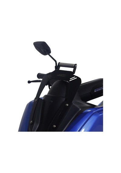 GP Kompozit  Yamaha NMAX 125 / 155 2015-2020 Uyumlu Telefon / Navigasyon Tutucu Gri