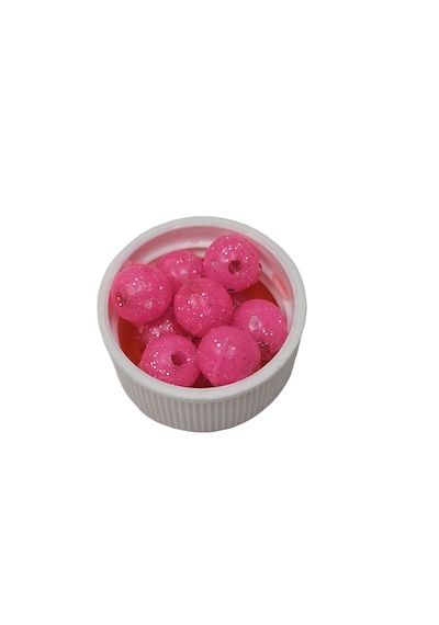 Kokulu 8 Mm Silikon Yumuşak Yüzen Sazan Turna Çupra Levrek Dip Yemi 40 Adet