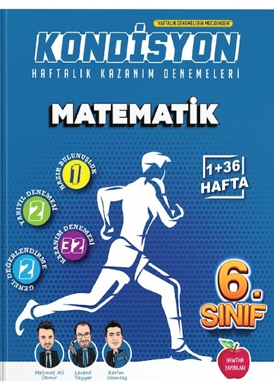 Newton 6.sınıf Yeni Matematik Kondisyon Deneme