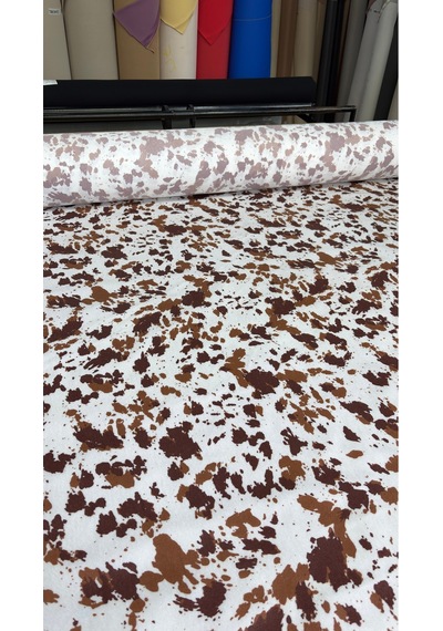 Dana Desen Süet Çantalık,ayakkabılık Ve Döşemelik Kumaş - Taba Taba