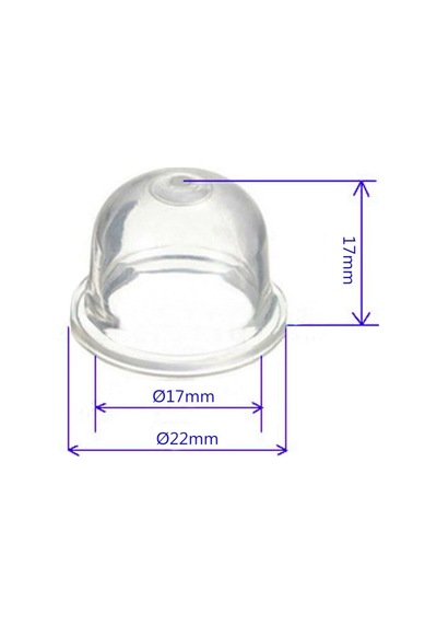 Motorlu Testere Tırpan Jikle Sibobu Benzin Pompa Lastiği Ø 22Mm B