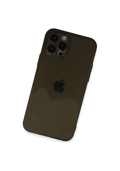 Apple Uyumlu iPhone 12 Pro Uyumlu Kılıf Fly Lens Silikon - Siyah