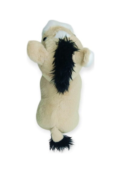 Peluş Hayvanlar Sesli 30 Cm At - Bej
