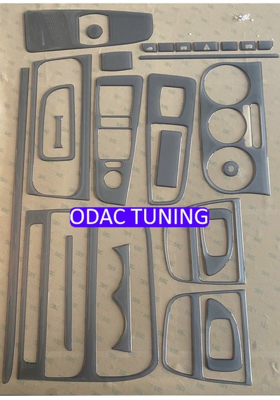 Fiat Linea Full Set Maun Kaplama Seti , Gümüş Gri Renk