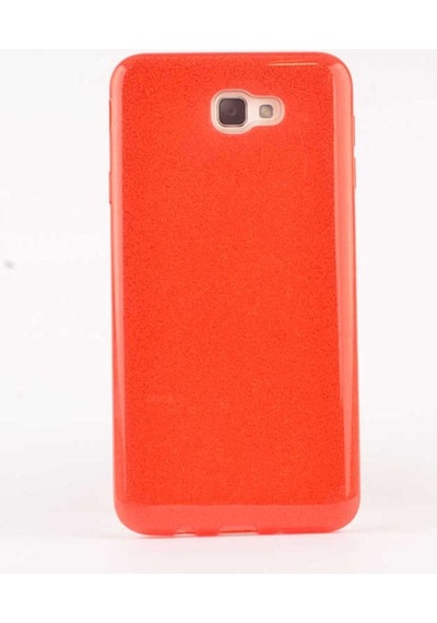 Samsung Uyumlu Galaxy A8 2016 Kılıf Zore Shining Silikon Kırmızı