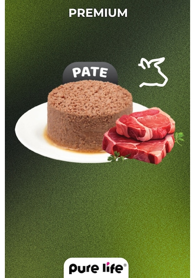 Pate Kuzu Etli Yavru Köpek Konserve Yaş Mama 400 Gr