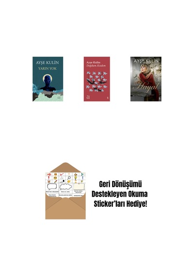 Yarın Yok + Everest Açıkhava 19 - Doğdum. Kızdım + Hayal + Okuma Sticker'ları