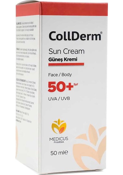 Medicus Pharma Collderm Sun Cream Face And Body Spf50+ 50 ML