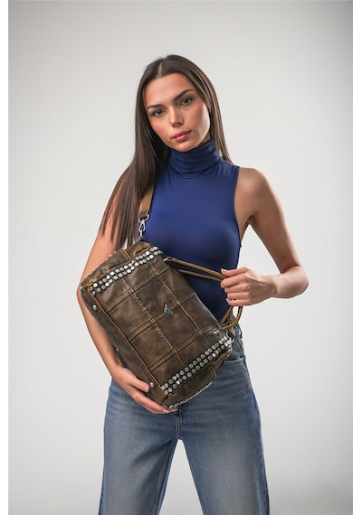 Ççs 18068 Kadın Omuz Çantası Kahve
