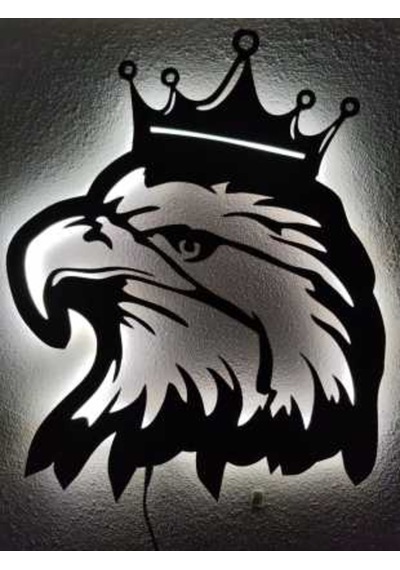 Kartal Led Işıklı Tablo (523524783)