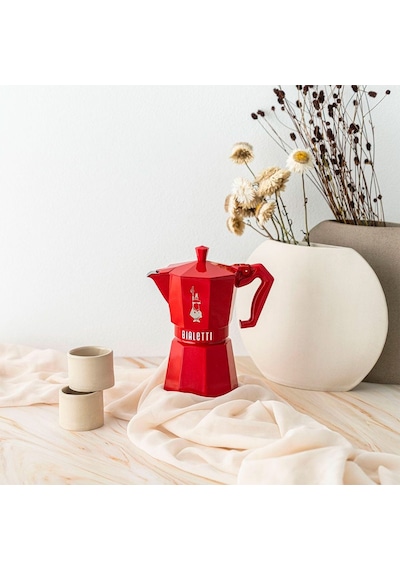 Bialetti Moka Express Excl. Kırmızı 3 Cup