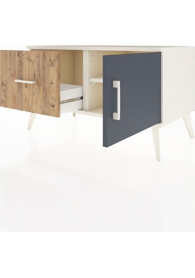 Hyperion Şifonyer Tek Raflı Tek Çekmeceli Tek Kapaklı 88x44x48 Aytaşı-antrasit/çam Antrasit/çam Hyperion Şifonyer Tek Raflı Tek Çekmeceli Tek Kapaklı 88x44x48 Aytaşı-antrasit/çam Antrasit/çam