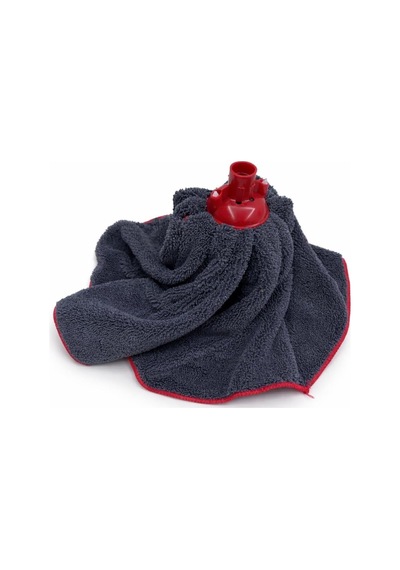 Mikrofiber Havlu Mop Yedek Uç - 3'lü Mikro Fiber Yer Temizlik Paspas Seti Çok Renkli