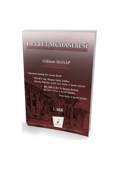 Devlet Muhasebesi Sınav Soru Çözümleri ve Uygulamalı Örnekler - Gökhan Manap - Pelikan Yayınları