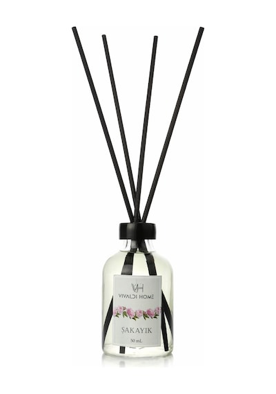 Vivaldi Home Şakayık Çiçeği Çubuklu Oda Kokusu Esansiyel Uçucu Yağ 50 ML