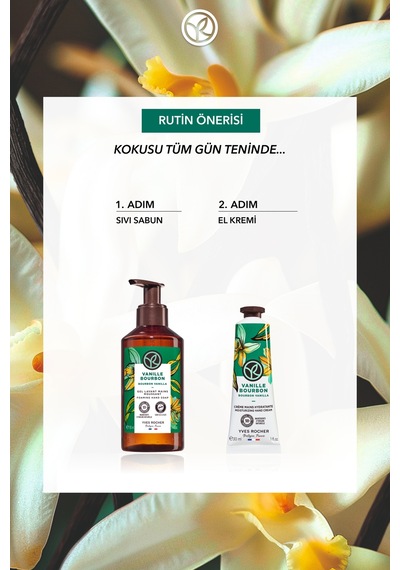 Yves Rocher Sıvı Sabun- Egzotik Vanilya - Sls,sles İçermez,vegan-190ml