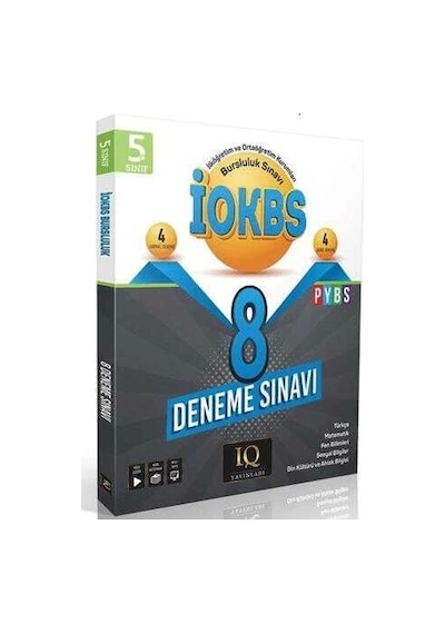 Iq 5. Sınıf İokbs 8 Deneme Bursluluk
