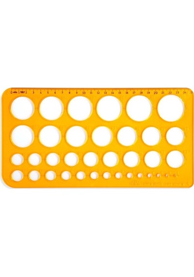 Hatas Daire Şablonu 25 Cm