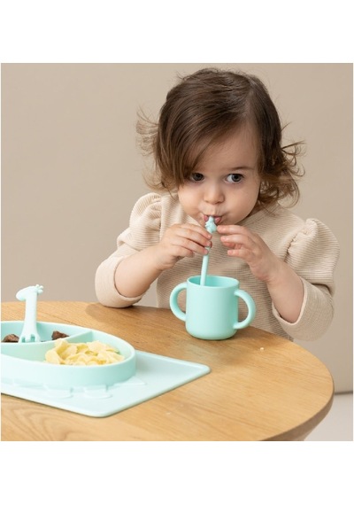 Wee Baby Prime Diş 2Li Pembe Silikon Pipet 12 Ay +