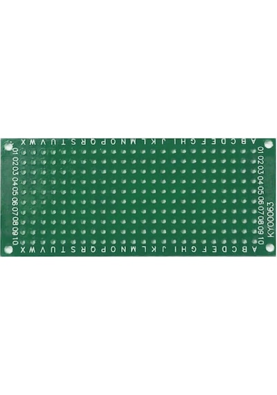 Koodmax 5 Adet 3x7cm Proto Pcb Delikli Pertenaks Prototip Deney Kartı Delikli Plaket Pertinaks