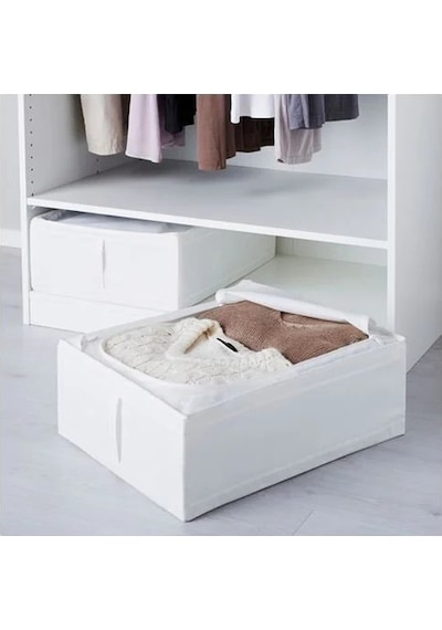 Sumuhome Skubb Hurç Saklama Kutusu Beyaz 43x53x19 Beyaz