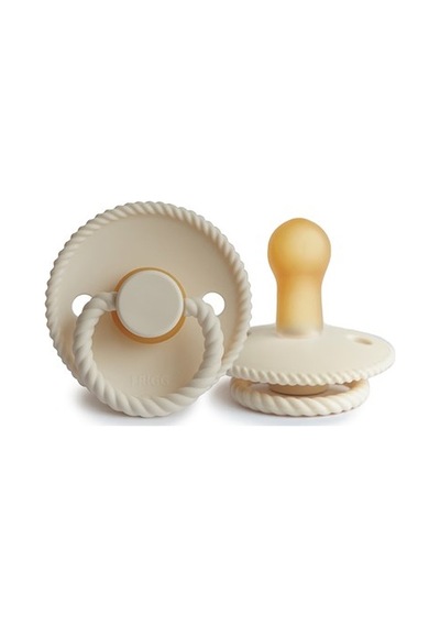 Frigg Rope Kauçuk Emzik Cream 6-18 Ay Krem
