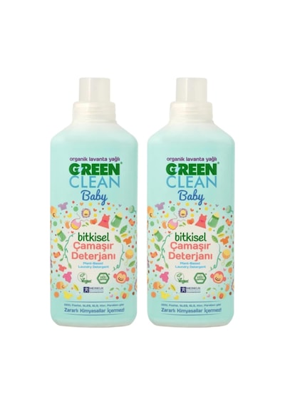 U Green Clean Baby Çamaşır Deterjanı 1 L X 2
