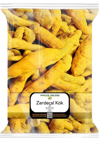 Zencefil Organik Zerdeçal Kök 100 G