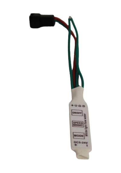 5-24v Mini Tek Renk Yürüyen Pixel Şerit Led Kontrol Devresi Ws2811 Su Akan Anahtarlı Kontrol Devre