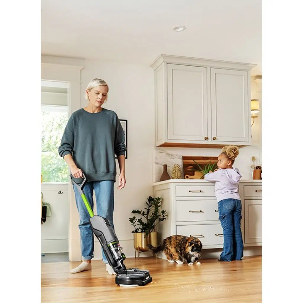 Bissell Spinwave + Vac Pet Kablosuz Vakumlu Zemin Silme Makinesi