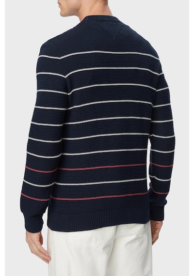 Tommy Jeans Pamuklu Regular Fit Çizgili Bisiklet Yaka Kazak Erkek Kazak Dm0dm23384 C1g Lacivert Tommy Jeans Pamuklu Regular Fit Çizgili Bisiklet Yaka Kazak Erkek Kazak Dm0dm23384 C1g Lacivert