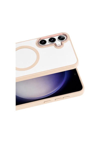 Joko - 590 - Samsung Galaxy Uyumlu S26 Plus Terea Magsafe Kapak - Glblseme - - Pembe