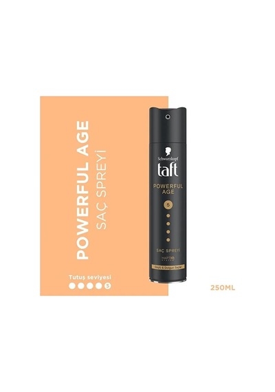 Saç Spreyi Powerful Age No: 5 Güçlü Ve Dolgun Saçlar 250 Ml