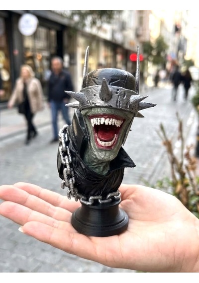 The Batman Who Laughs - Gotham - Gülen Batman Büst -15 Cm -fanart