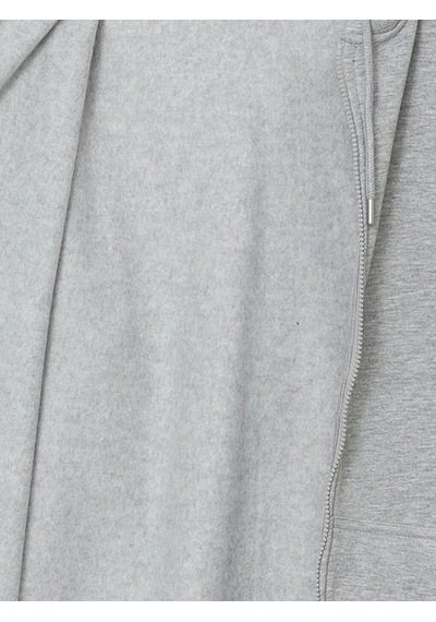 Lcwaıkıkı Basic Gri Kapüşonlu Uzun Kollu Erkek Fermuarlı Sweatshirt