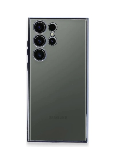 Samsung Galaxy Uyumlu S24 Ultra Kılıf Razer Lensli Silikon -