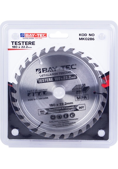 Baytec Sunta Testere Elmas 180mm*36T*22.2mm MK0286