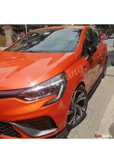 Renault Clio 5 Yarasa Ayna Kapağı - 2020+ - Piano Black