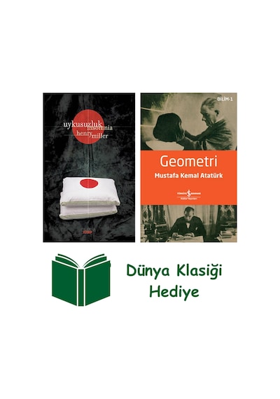Uykusuzluk - Insomnia + Geometri + Dünya Klasiği Hediye