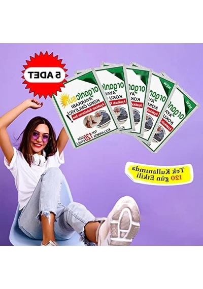 5'li Paket Ayakkabı Koku Önleyici Toz - 120 Gün Etkili