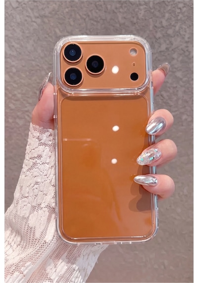 Fibaks iPhone 17 Pro Max Uyumlu Kılıf Şeffaf Kamerası Açık Korumalı Yumuşak Darbe Emici Ince Esnek Silikon Kapak