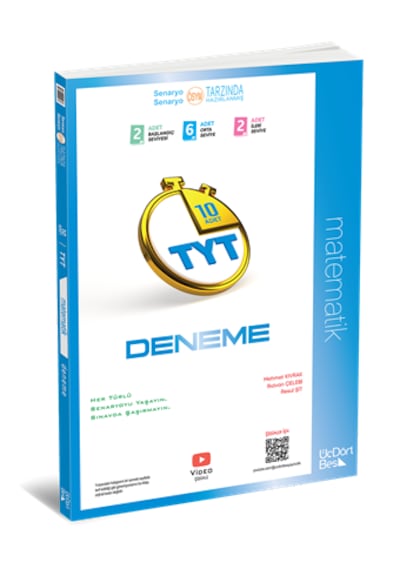 Üçdörtbeş 345 Tyt 10 Lu Matematik Deneme Güncel Baskı 2026